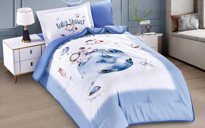 Captain Kids Comforter Bedding Set 4 PCS - Blue