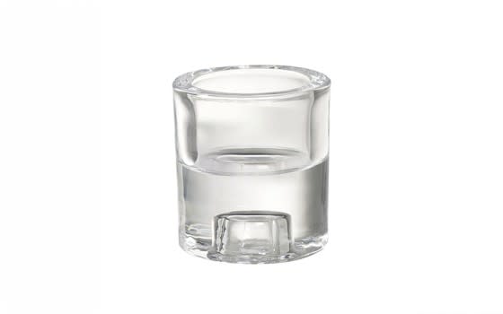Bolsius Glass Tealight 2 in1 Holder - Transparent