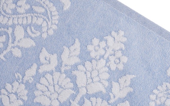 Cannon Flower Cotton Towel 1 PC - ( 50 x 100 ) Blue