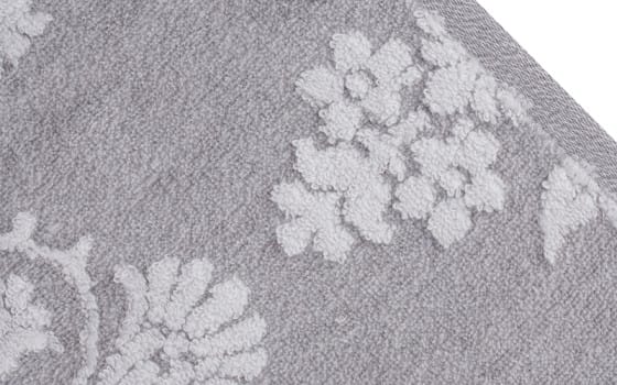 Cannon Flower Cotton Towel 1 PC - ( 33 x 33 ) Grey