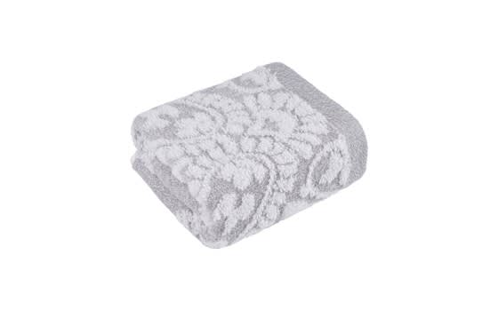 Cannon Flower Cotton Towel 1 PC - ( 33 x 33 ) Grey