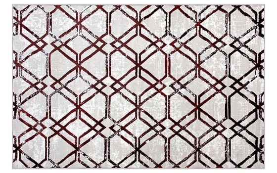 Plaza Premium Carpet - ( 200 x 300 ) cm Beige & Burgandy