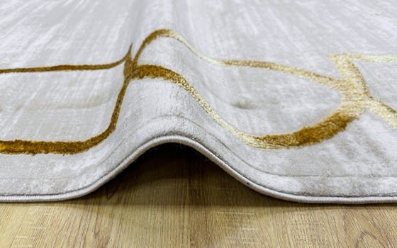 Plaza Premium Carpet - ( 250 x 350 ) cm Beige & Gold
