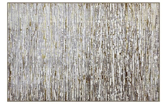 سجاد بريميوم مدريد - ( 200 × 300 ) سم أوف وايت و رمادي و ذهبي