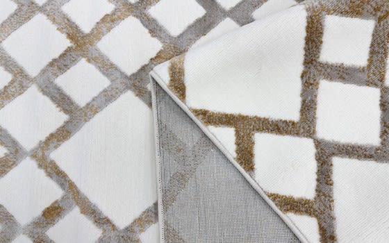 Taiba Premium Carpet - ( 150 x 220 ) cm Cream & Brown