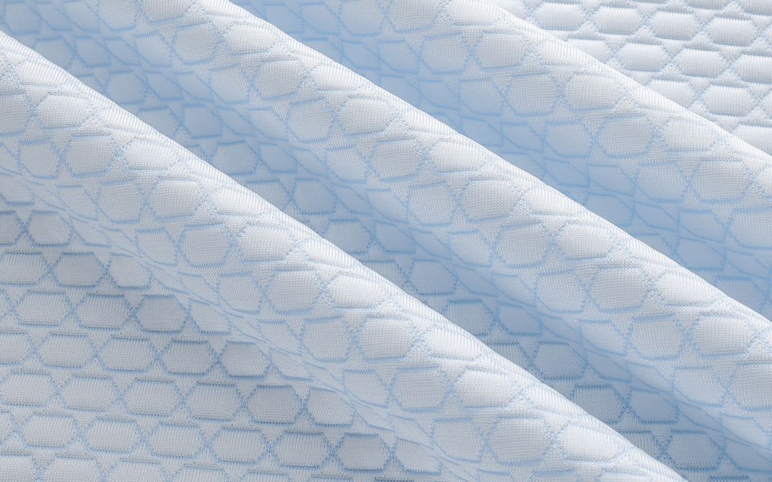 عازل مرتبة كولينغ مضاد للماء من هاي كريست ( 180 × 200 ) سم - أبيض