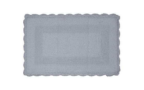 Cannon Cotton Plain Bath mat 1 PC- L.Grey