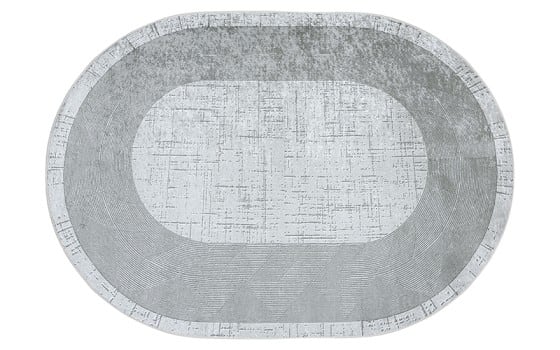 Armada Waterproof Carpet - Oval ( 160 X 230 ) cm Grey
