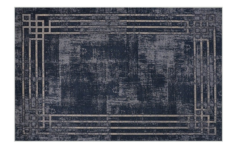 Armada Waterproof Carpet - ( 160 X 230 ) cm Navy