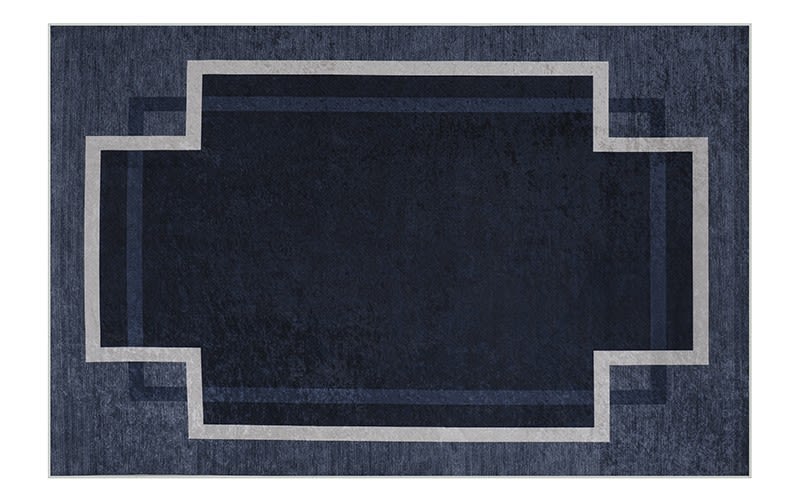 Armada Waterproof Carpet - ( 180 X 120 ) cm Navy