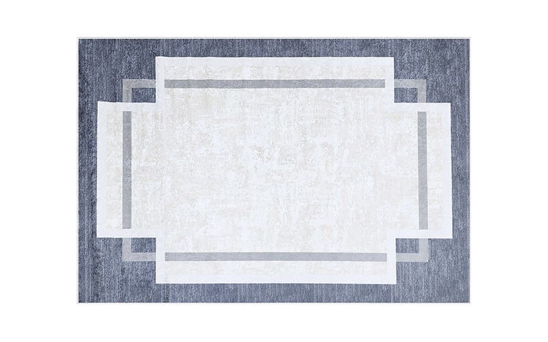 Armada Waterproof Carpet - ( 180 X 120 ) cm Beige & Grey