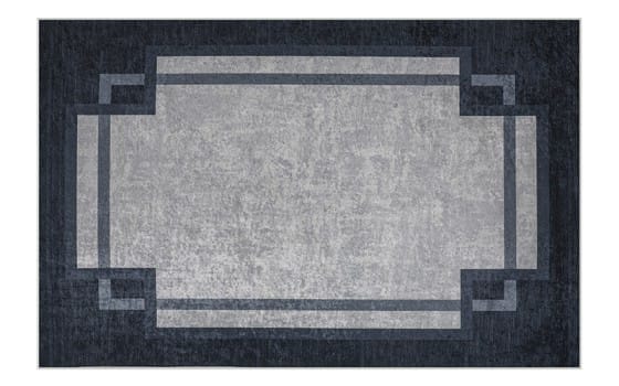 Armada Waterproof Carpet - ( 160 X 230 ) cm Grey & Navy
