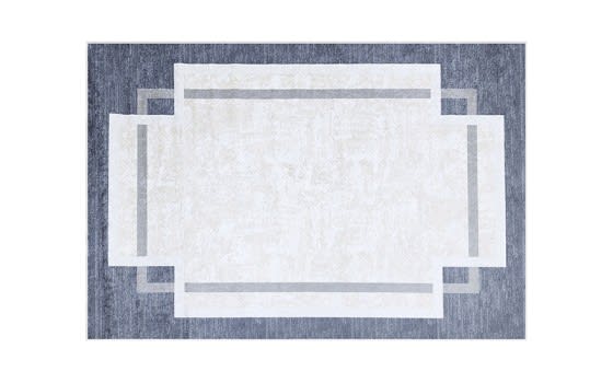 Armada Waterproof Carpet - ( 180 X 120 ) cm Beige & Grey