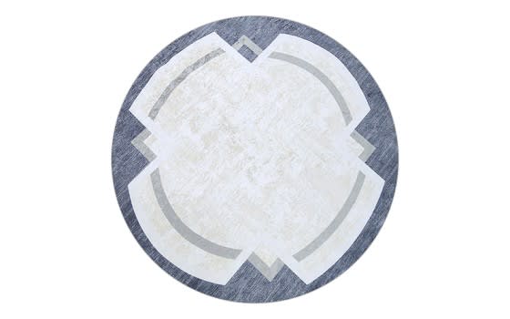 Armada Waterproof Carpet - ( 160 X 160 ) cm Beige & Grey