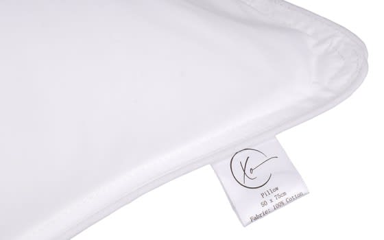 Xo Luxury Cotton Pillow 1000 Gm ( 50 X 75 ) cm - Soft