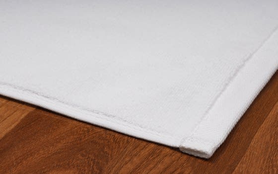 Xo Cotton Bath mat 1 PC ( 50 X 80 ) cm - White
