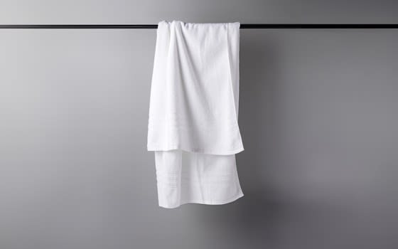 Xo Touch Cotton Towel 1 Pc - ( 70 X 140 ) White