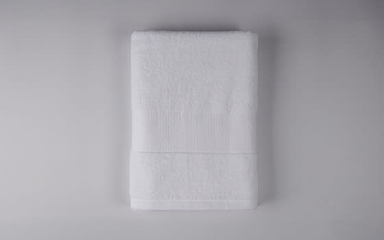 Xo Plush Cotton Towel 1 Pc - ( 50 X 100 ) White