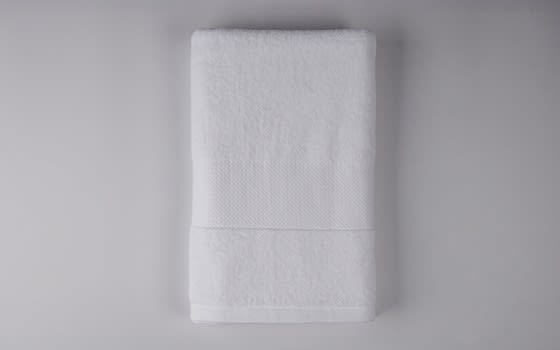 Xo Plush Cotton Towel 1 Pc - ( 70 X 140 ) White