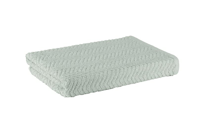 Xo jacquard Cotton Towel 1 PC - ( 70 x 140 ) L.Green