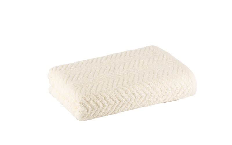 Xo jacquard Cotton Towel 1 PC - ( 50 x 100 ) L.Yellow