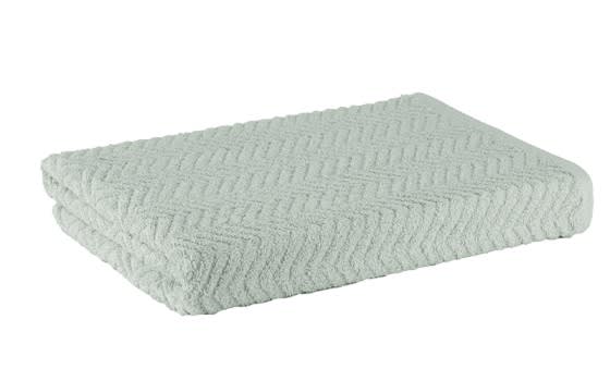 Xo jacquard Cotton Towel 1 PC - ( 90 x 160 ) L.Green