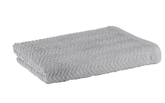 Xo jacquard Cotton Towel 1 PC - ( 90 x 160 ) L.Grey