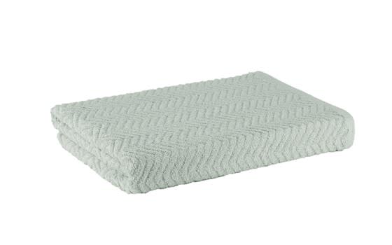Xo jacquard Cotton Towel 1 PC - ( 70 x 140 ) L.Green