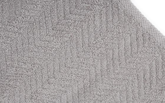 Xo jacquard Cotton Towel 1 PC - ( 70 x 140 ) L.Grey