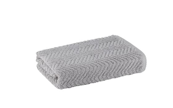 Xo jacquard Cotton Towel 1 PC - ( 50 x 100 ) L.Grey