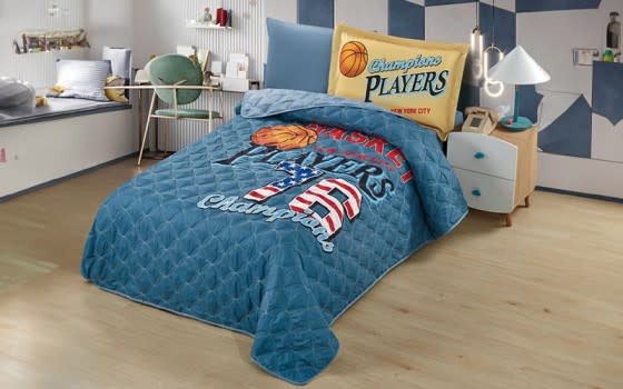 Cayenna Kids Bed Spread 4 PCS - Blue