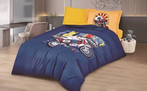 Cayenna Kids Quilt Cover Bedding Set 4 PCS - Navy