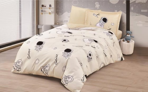 Cayenna Kids Quilt Cover Bedding Set 4 PCS - Cream