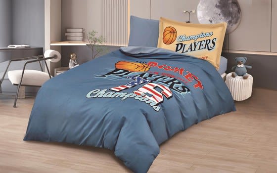 Cayenna Kids Quilt Cover Bedding Set 4 PCS - Blue