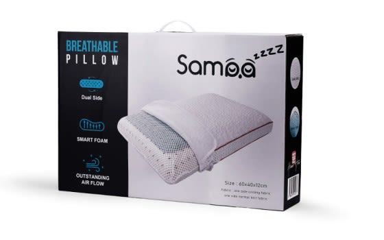 Samaa Breathable Pillow - Soft To Medium Firm