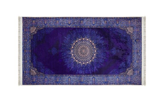 Armada Memory Foam Prayer Carpet - ( 65 X 115 ) cm - Purple