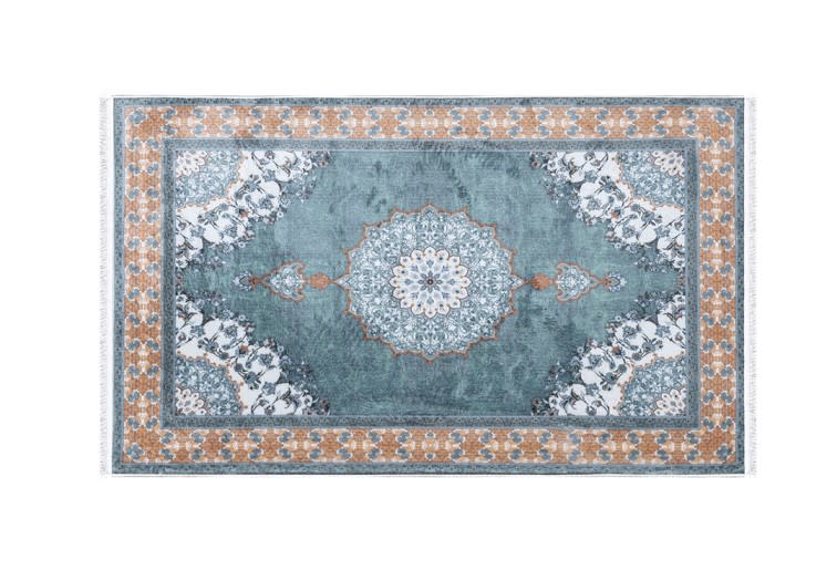 Armada Memory Foam Prayer Carpet - ( 65 X 115 ) cm - Multi Color