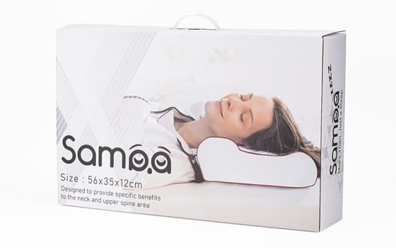 Samaa Memory Foam Neck Pillow - Medium Firm