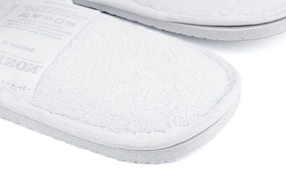 Cannon Premium Quality Hotel Slippers - White