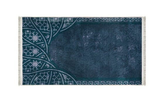 Armada Memory Foam Prayer Carpet - ( 65 X 115 ) cm - D.Turquosie