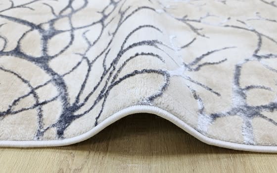 Madrid Premium Carpet - ( 150 x 220 ) cm Cream & Grey