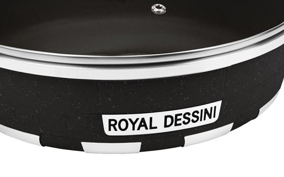 Royal Dessini Cookware Set 10 PCs - Black