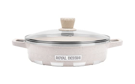 Royal Dessini Cookware Set 10 PCs - Beige