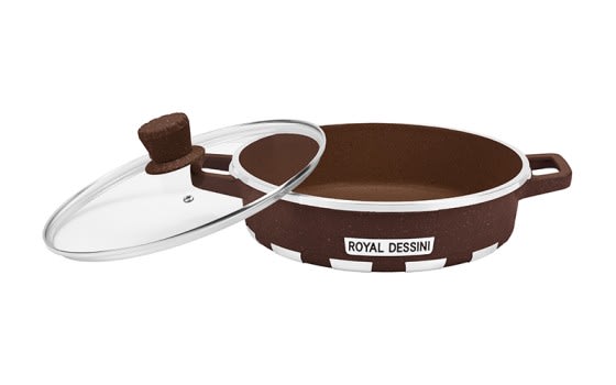 Royal Dessini Cookware Set 10 PCs - Brown