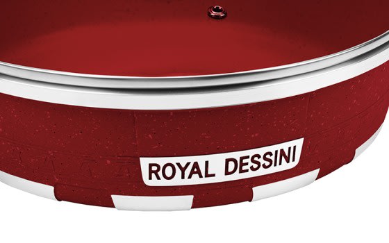 Royal Dessini Cookware Set 10 PCs - Red