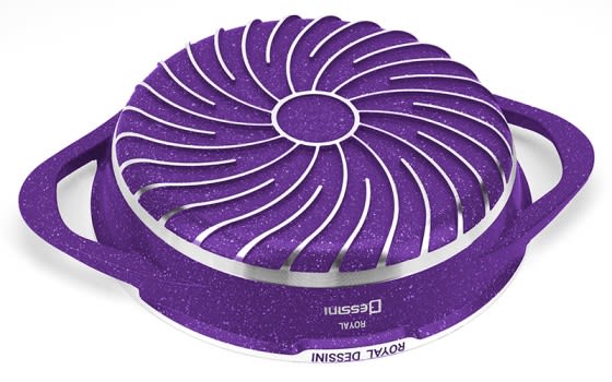 Royal Dessini Marble Cookware Set 10 PCs - Purple