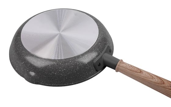 Giyoca Aluminum Fry Pan Set 3 Pcs - Grey