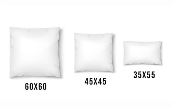 Xo Cushion With Filling ( 60 x 60 ) - Burgandy