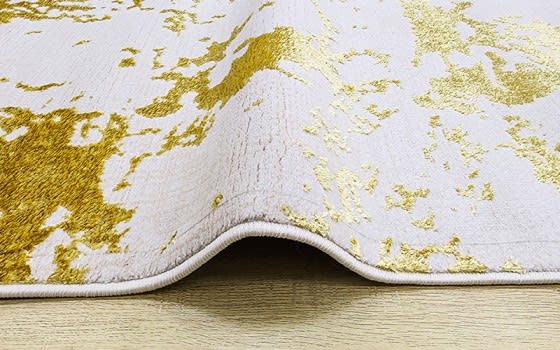 Madrid Premium Carpet - ( 250 x 350 ) cm Beige & Gold
