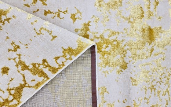 Mila Premium Carpet - ( 300 x 400 ) cm Beige & Gold